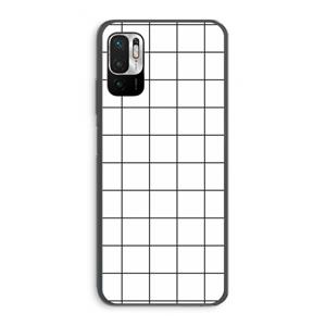 CaseCompany Rooster: Xiaomi Redmi Note 10 5G Transparant Hoesje