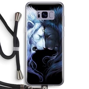 CaseCompany Brotherhood: Samsung Galaxy S8 Plus Transparant Hoesje met koord