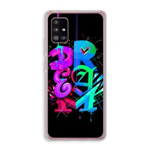 CaseCompany Dream: Samsung Galaxy A51 5G Transparant Hoesje