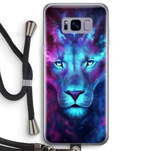 CaseCompany Firstborn: Samsung Galaxy S8 Plus Transparant Hoesje met koord
