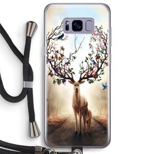 CaseCompany Seasons Change: Samsung Galaxy S8 Plus Transparant Hoesje met koord
