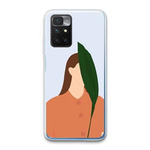 CaseCompany Leaf: Xiaomi Redmi 10 Transparant Hoesje