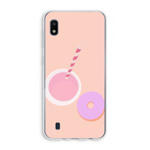 CaseCompany Donut: Samsung Galaxy A10 Transparant Hoesje