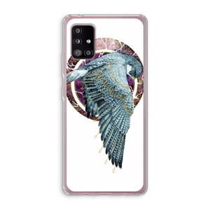 CaseCompany Golden Falcon: Samsung Galaxy A51 5G Transparant Hoesje