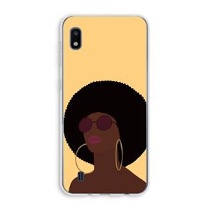 CaseCompany Golden hour: Samsung Galaxy A10 Transparant Hoesje