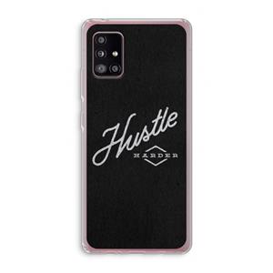 CaseCompany Hustle: Samsung Galaxy A51 5G Transparant Hoesje
