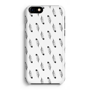 CaseCompany Pluimen: Volledig Geprint iPhone 7 Plus Hoesje