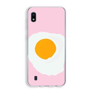 CaseCompany Sunny side up: Samsung Galaxy A10 Transparant Hoesje