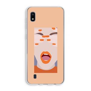 CaseCompany Surprise: Samsung Galaxy A10 Transparant Hoesje