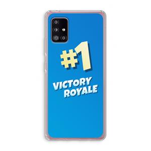 CaseCompany Victory Royale: Samsung Galaxy A51 5G Transparant Hoesje