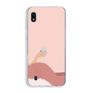CaseCompany Wine: Samsung Galaxy A10 Transparant Hoesje
