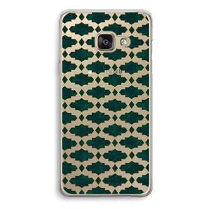 CaseCompany Moroccan tiles: Samsung Galaxy A3 (2016) Transparant Hoesje