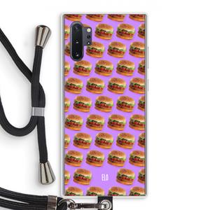 CaseCompany Giants: Samsung Galaxy Note 10 Plus Transparant Hoesje met koord