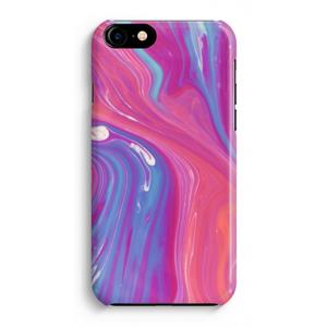 CaseCompany Paarse stroom: Volledig Geprint iPhone 7 Plus Hoesje
