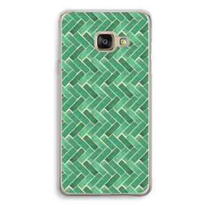 CaseCompany Moroccan tiles 2: Samsung Galaxy A3 (2016) Transparant Hoesje
