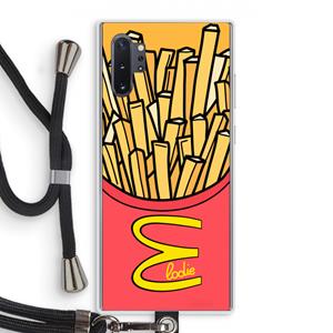 CaseCompany McElodie: Samsung Galaxy Note 10 Plus Transparant Hoesje met koord