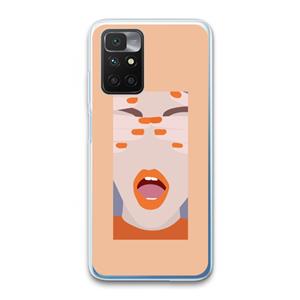 CaseCompany Surprise: Xiaomi Redmi 10 Transparant Hoesje