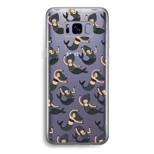 CaseCompany Zeemeermin: Samsung Galaxy S8 Transparant Hoesje