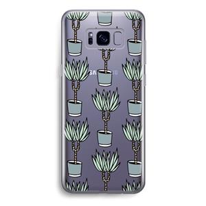 CaseCompany Boompje: Samsung Galaxy S8 Transparant Hoesje