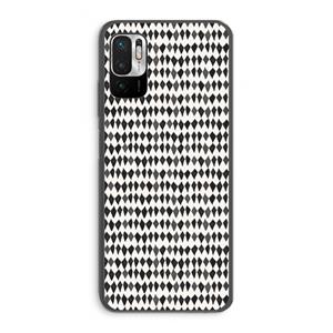 CaseCompany Crazy shapes: Xiaomi Redmi Note 10 5G Transparant Hoesje
