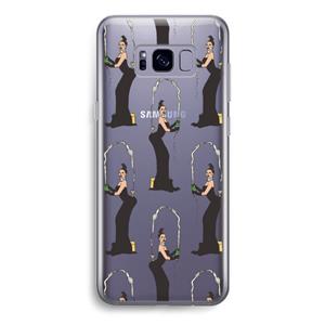 CaseCompany Pop Some Kim: Samsung Galaxy S8 Transparant Hoesje