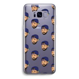 CaseCompany Drake Away: Samsung Galaxy S8 Transparant Hoesje