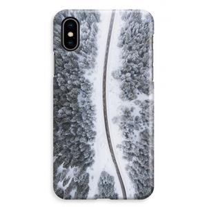 CaseCompany Snøfall: iPhone XS Max Volledig Geprint Hoesje