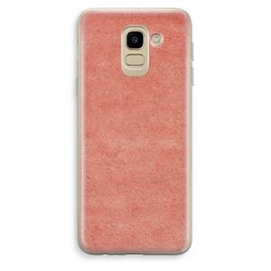 CaseCompany Marrakech Walls: Samsung Galaxy J6 (2018) Transparant Hoesje