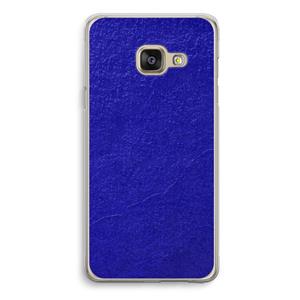 CaseCompany Majorelle Blue: Samsung Galaxy A3 (2016) Transparant Hoesje