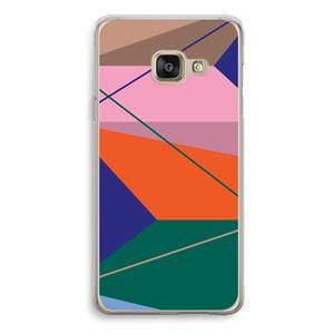 CaseCompany Gestalte 1: Samsung Galaxy A3 (2016) Transparant Hoesje