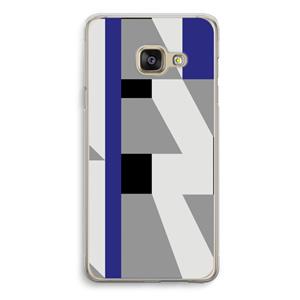 CaseCompany Gestalte 2: Samsung Galaxy A3 (2016) Transparant Hoesje