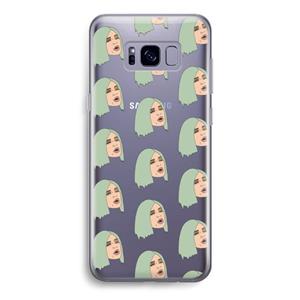CaseCompany King Kylie: Samsung Galaxy S8 Transparant Hoesje