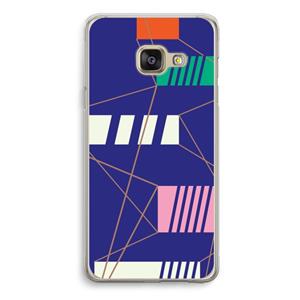 CaseCompany Gestalte 5: Samsung Galaxy A3 (2016) Transparant Hoesje