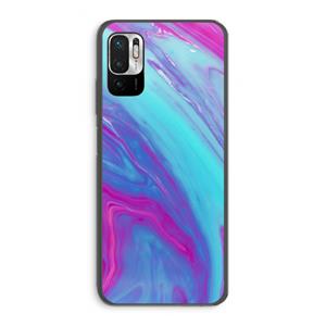 CaseCompany Zweverige regenboog: Xiaomi Redmi Note 10 5G Transparant Hoesje