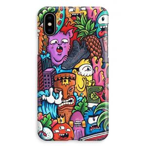 CaseCompany Vexx Mixtape: iPhone XS Max Volledig Geprint Hoesje