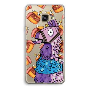 CaseCompany Loot Burger: Samsung Galaxy A3 (2016) Transparant Hoesje