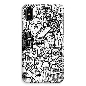 CaseCompany Vexx Mixtape #2: iPhone XS Max Volledig Geprint Hoesje