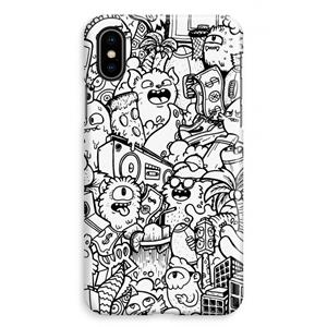 CaseCompany Vexx City #2: iPhone XS Max Volledig Geprint Hoesje