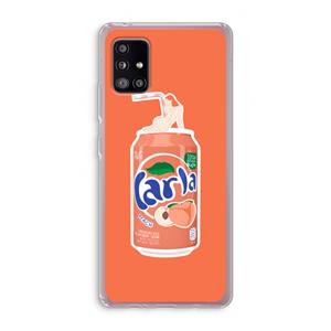 CaseCompany S(peach)less: Samsung Galaxy A51 5G Transparant Hoesje