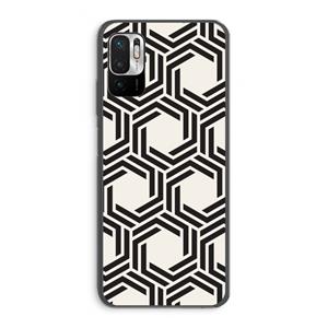 CaseCompany Geometrisch patroon: Xiaomi Redmi Note 10 5G Transparant Hoesje