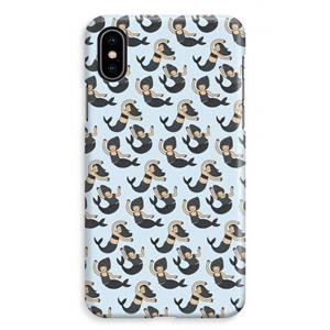 CaseCompany Zeemeermin: iPhone XS Max Volledig Geprint Hoesje