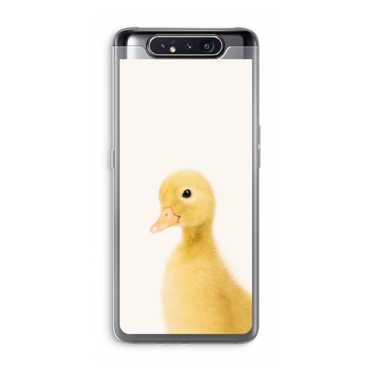 CaseCompany Duke: Samsung Galaxy A80 Transparant Hoesje