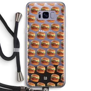 CaseCompany Giants: Samsung Galaxy S8 Plus Transparant Hoesje met koord