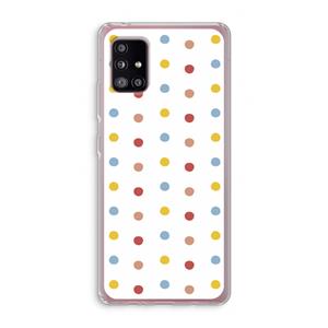 CaseCompany Bollen: Samsung Galaxy A51 5G Transparant Hoesje