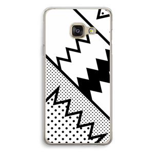 CaseCompany Pop Art #5: Samsung Galaxy A3 (2016) Transparant Hoesje
