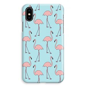 CaseCompany Anything Flamingoes: iPhone XS Max Volledig Geprint Hoesje