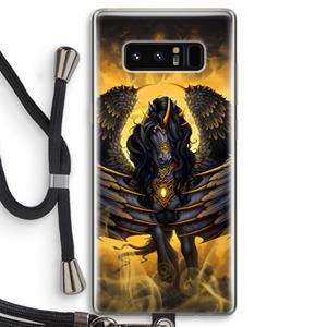 CaseCompany Pegasus: Samsung Galaxy Note 8 Transparant Hoesje met koord