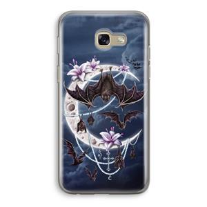 CaseCompany Vleermuizen Maan: Samsung Galaxy A5 (2017) Transparant Hoesje