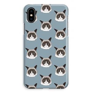 CaseCompany It's a Purrr Case: iPhone XS Max Volledig Geprint Hoesje