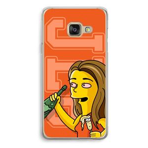 CaseCompany Jamie Lee Simpson: Samsung Galaxy A3 (2016) Transparant Hoesje